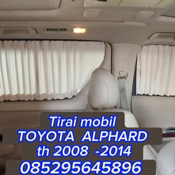 Tirai Mobil Toyota Vellfire Th 2010