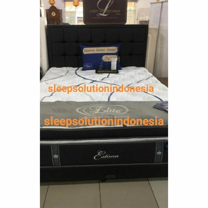 PROMO TERMURAH Elite Estima 120 160 180 200 / 180x200 Full Set
