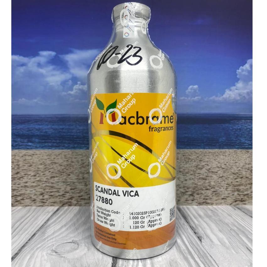 SCANDAL VICA BY MACBRAME (  VICTORIA SCANDALOUS ), BIBIT PARFUM KEMASAN SEGEL ( 1KG ), REPACK ( 500G