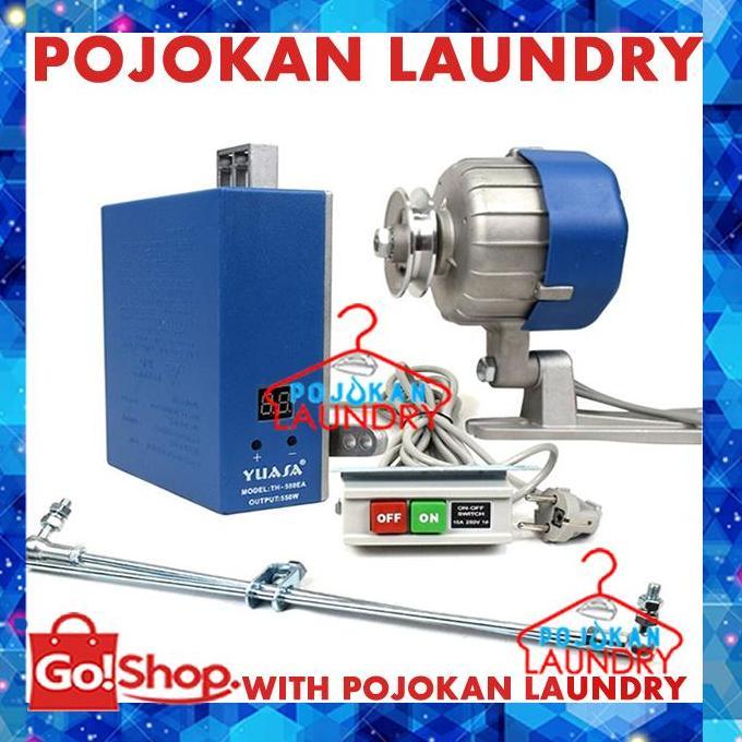 DINAMO SERVO MESIN JAHIT/DINAMO MESIN JAHIT INDUSTRI 550 WATT YUASA SERVO ORIGINAL DAN TERPERCAYA