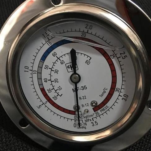 Pressure Gauge Untuk Freon R12 R22
