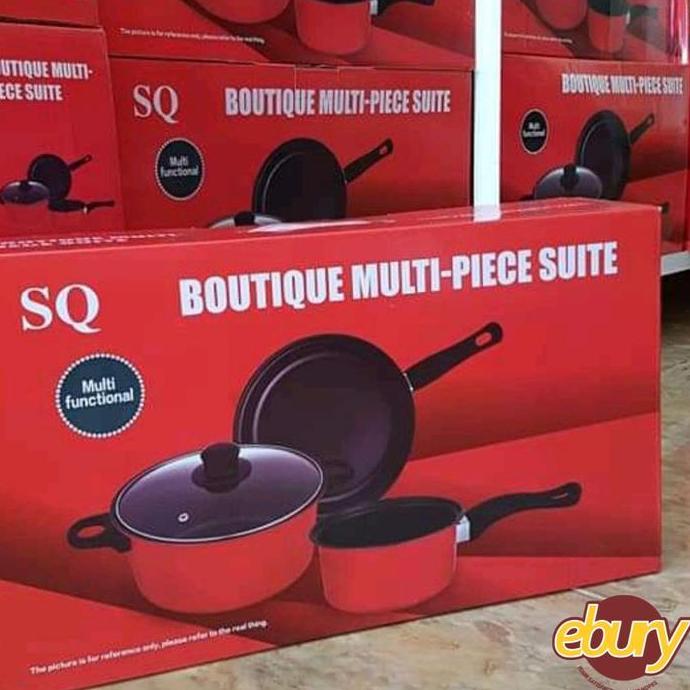 Panci Wajan Set Anti Lengket 3 pcs