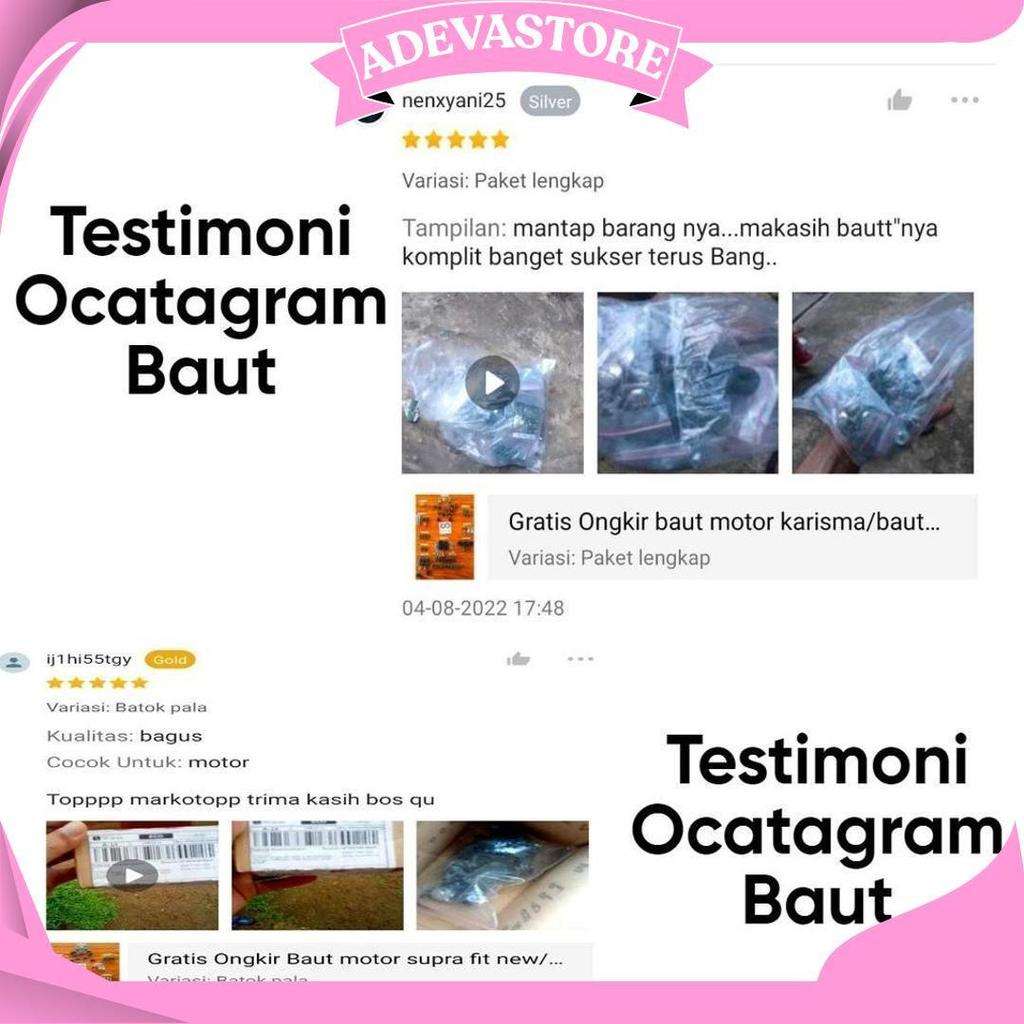 Baut Cvt Mio Soul Karbu/Block Mesin Mio Soul Karbu Cod