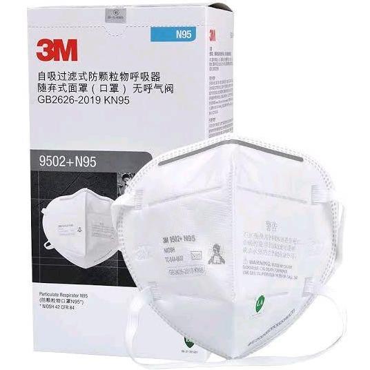 Promo Masker 3M N95 9502+ Isi 50 Cod