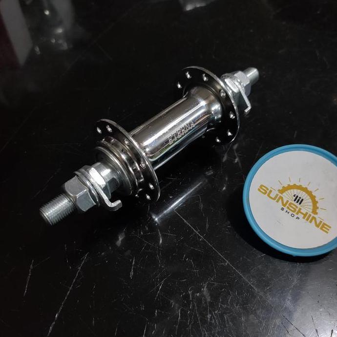 Promo Hub Bos Depan Sepeda Anak Lubang Ruji 20 Hole As Mur Kunci 15 Steel Cp Cod