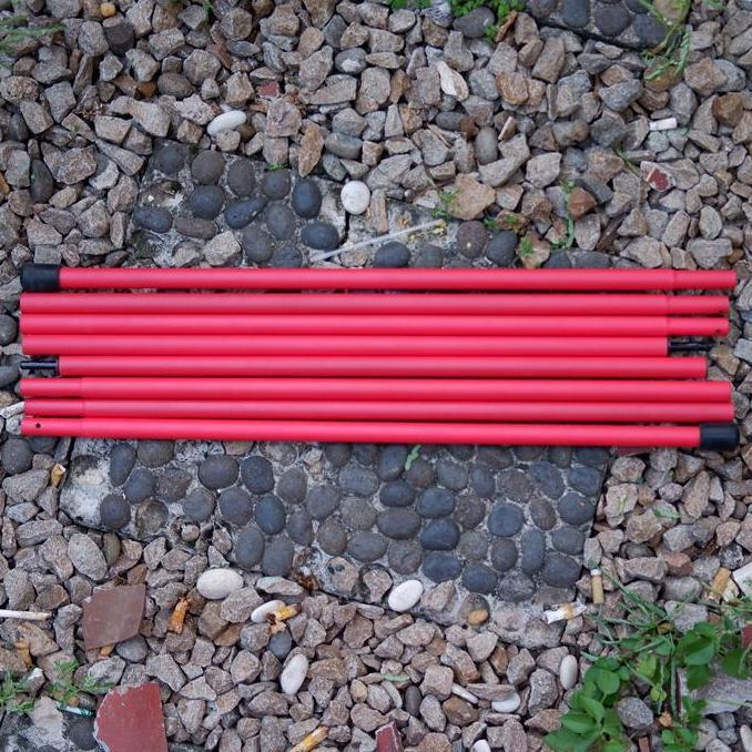 Kamoro Tiang Flysheet 200x200 cm - Tent Set Frame Sepasang