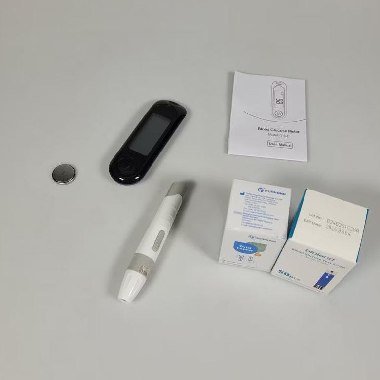 Paket Hemat Bundling 2 in 1 / Tensimeter Alat Pengukur Tensi Darah Digital / Mesin Alat Cek Gula Dar