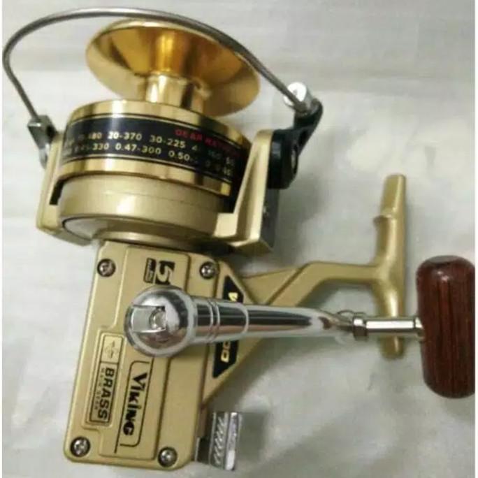 Reel Viking VI 7000 Special Edition Gold Series Silver Series Katrol