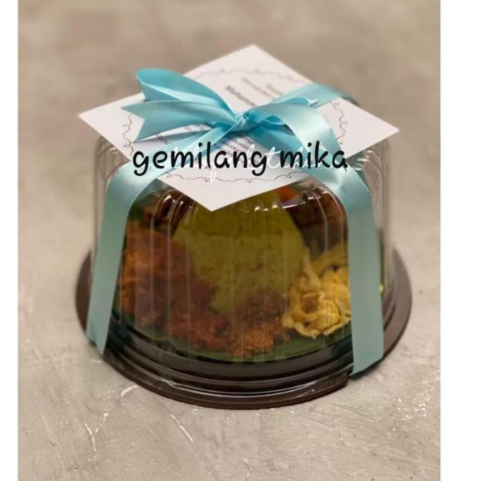 mika tumpeng mini/ mika bolu bulat/ mika kue ulang tahun