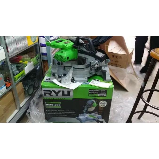CHRYSAN Mitersaw mesin potong alumunium Tekiro Ryu 10 inch Miter Saw