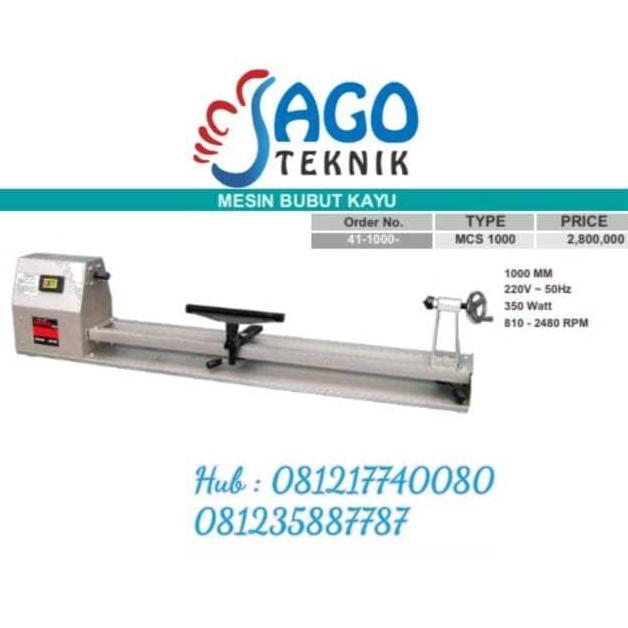 PHRENA Mesin Bubut Kayu 1000