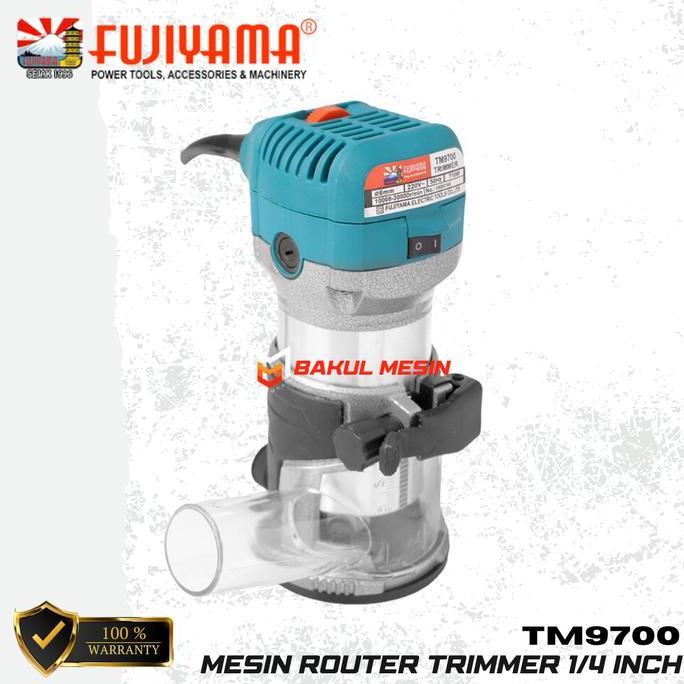 CHRYSAN Mesin router trimmer 1/4 inch TM9700 VARIABLE SPEED FUJIYAMA TM 9700
