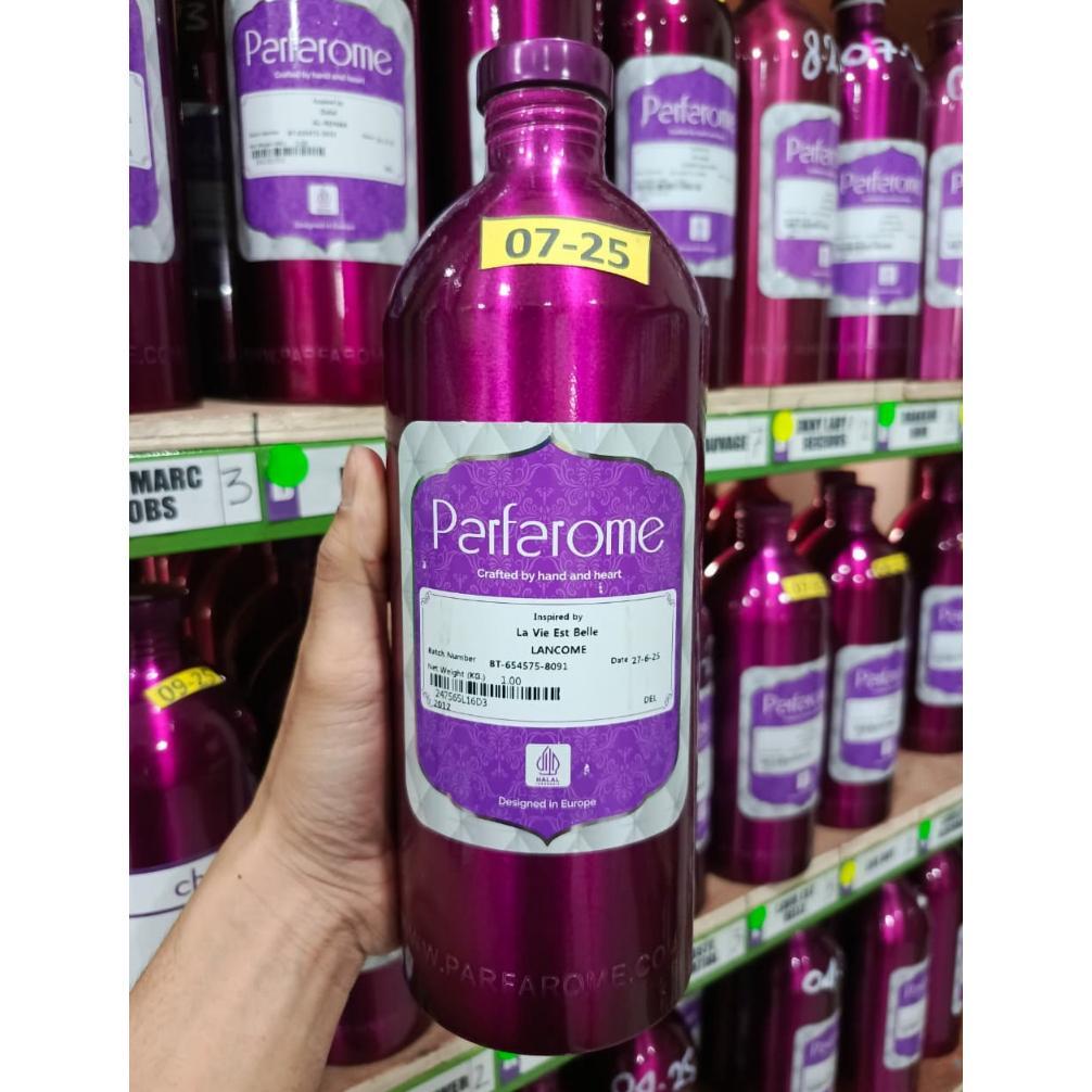 LA VIE EST BELLE BY PARFAROME DELUX, BIBIT PARFUM KEMASAN SEGEL ( 1KG ), REPACK ( 500GRAM & 250GRAM 