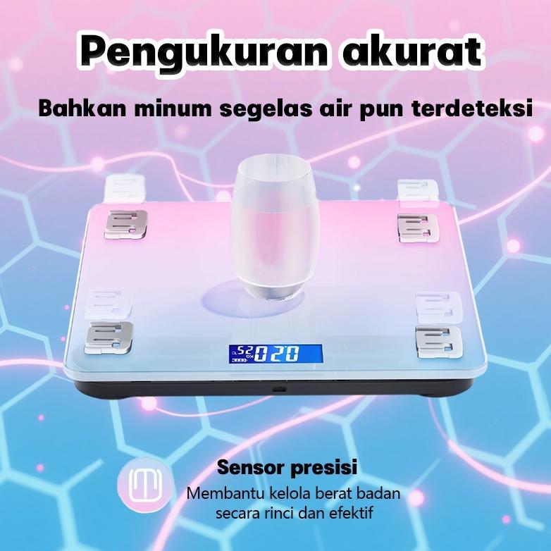 Timbangan Badan Lcd Gradasi Timbangan Berat Badan Digital Timbangan Badan / Timbangan Badan Digital