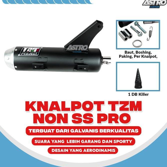 Knalpot TZM Vario 125 Vario 150 ADV 150 PCX 150 STD NON SS PRO FULL  Racing Silincer Original
