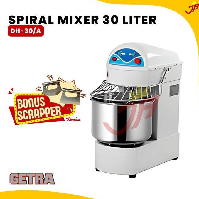 TERBARU SPIRAL MIXER GETRA DH-30A/Spiral Mixer DH 30 Getra/Mixer Spiral Getra