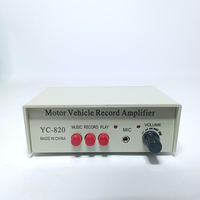 Toa Pengeras Suara Speaker Fleco Yc-820 Multifungsi Perekam Suara Dengan Amplifier Mini Toa Speaker 