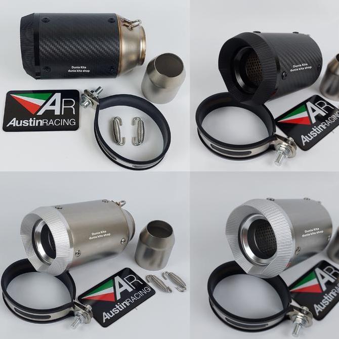 Knalpot Austin Racing AR Carbon Universal Original