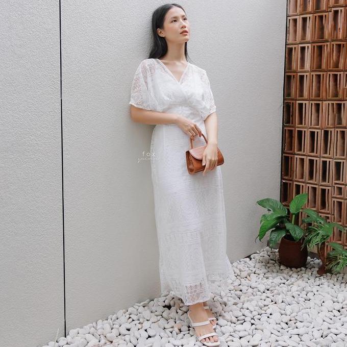 Foxquinn - Safia Dress - Dress Wanita - Kaftan Dress