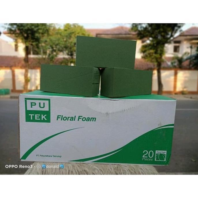 oasis basah putek 547 busa bunga basah oasis basah busabungaasli