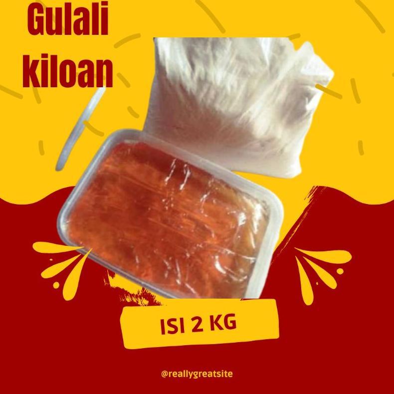 Gulali Tepung Gulali Sutera 2 Kilo Rambut Nenek