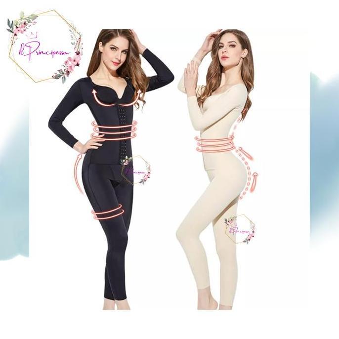 Fbs 1109 - Full Body Suit - Korset Full Body Bukaan Bawah - Corset