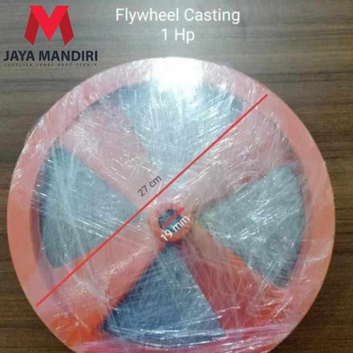 FLY WHEEL ATAU PULLEY KOMPRESOR TYPE 1HP ORIGINAL DAN TERPERCAYA