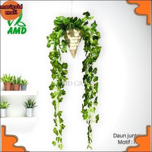 Paling Murah Daun Juntai Artificial Plastik Sintetis