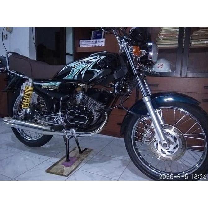 Knalpot Standar Racing rx King croom Original WRS exhaust Racing Original