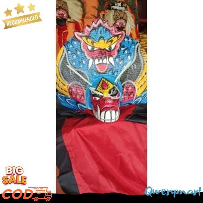 [Drs] Barongan Spon Jumbo Kemul Panjang / Barongan Anak / Barongan Kediri / Barongan Spon / Pecut / 