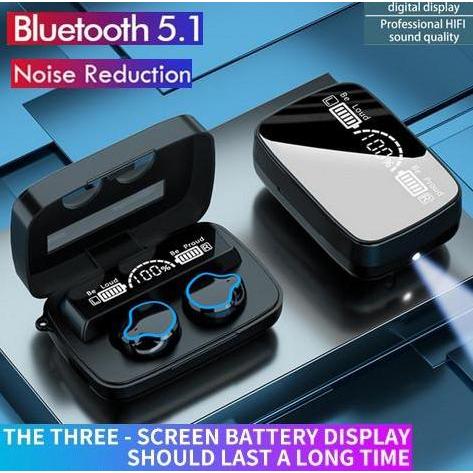 Iphone X TWS Earphone Wireless Headset Bluetooth UltraBass + Mic Original