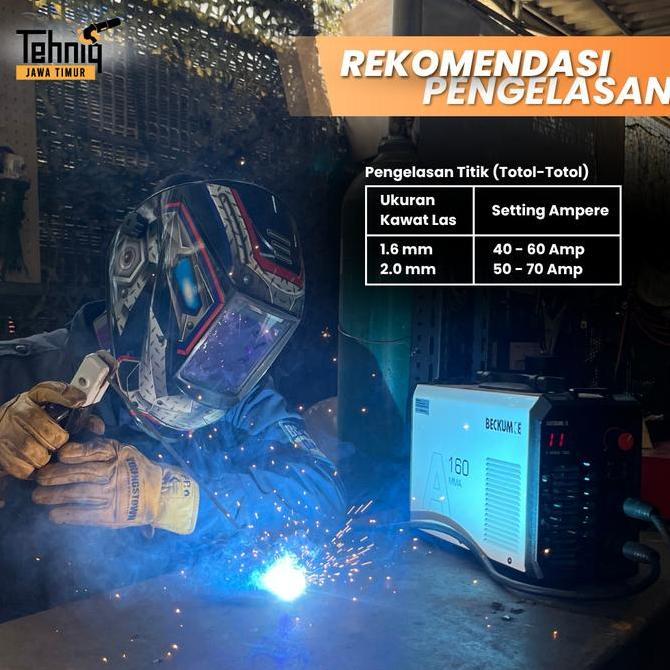 Promo Mesin Las Listrik Beckum Mma A 160 / Trafo Las Cod