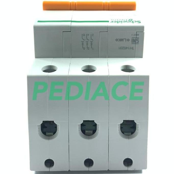 Promo Mcb 3 Phase Schneider Merlin Gerin 10A 2200 Watt Circuit Breaker Sni Cod