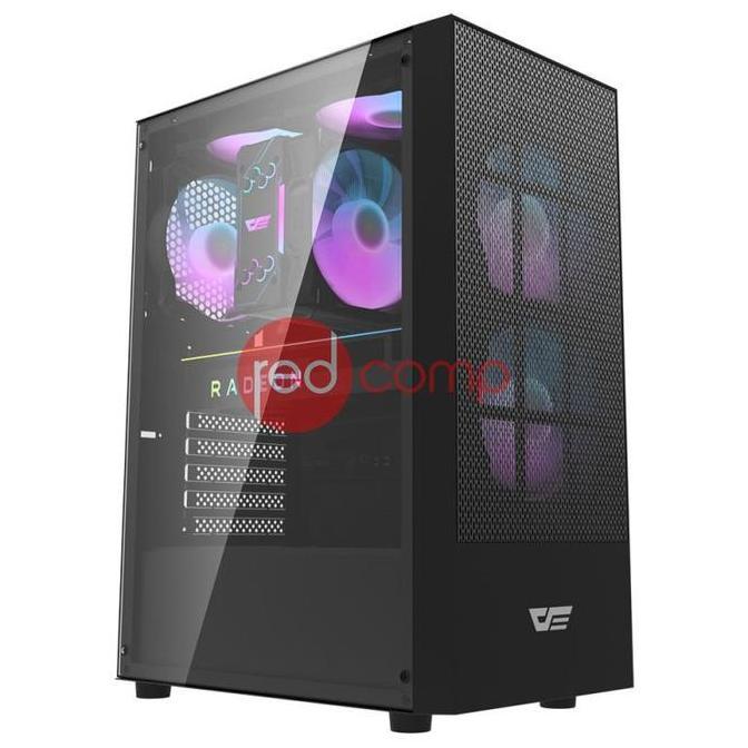 TERMURAH - Casing - darkFlash A290 (Free 3 RGB FAN) ATX/ M-ATX/ITX