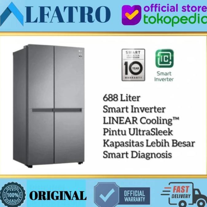 BEBAS ONGKIR - LG Side By Side GCB257JQYL INVERTER GC-B257JQYL / GC B257JQYL / GCB257