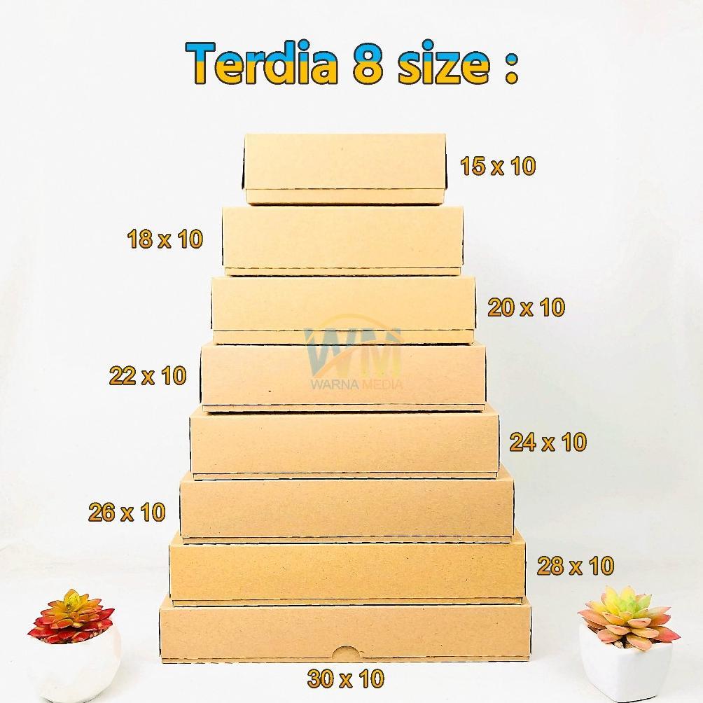 Bisa Cod Dus Box Bolen Laminasi / Kotak Brownies Laminasi Jendela / Box Brownies 22X10X5 / Dus Brown