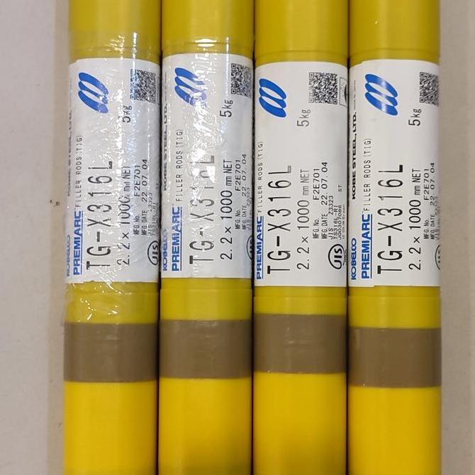 Promo Kawat Las Kobelco Tgx 316L 2,2Mm /Kawat Las Kobe Tg-X 316L 2,2Mm 5Kg Cod
