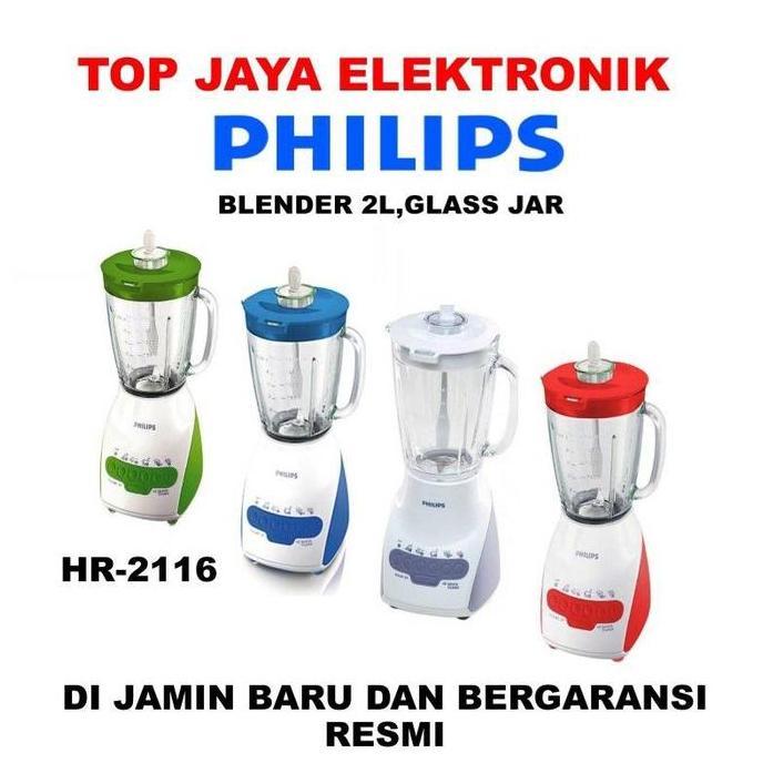 BLENDER PHILIPS HR2116 KACA/PHILIPS BLENDER HR2116 KACA BARU
