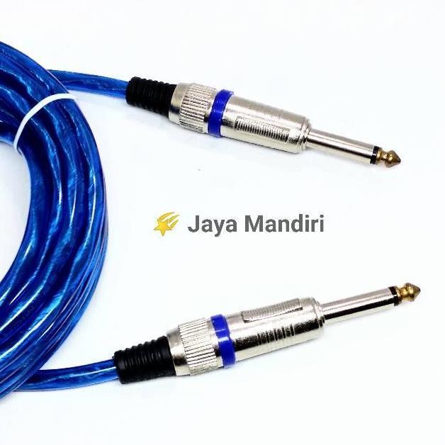 KABEL GITAR JACK LURUS MAKITA 10METER ( JACK CANARE )