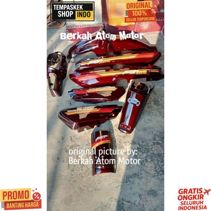 Berkualitas Paket Cover Body Astrea Honda Grand Bulus Limited Edition