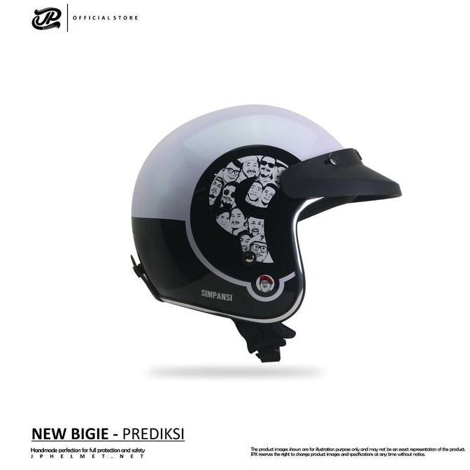 Helm JP Retro New Bigie Prediksi