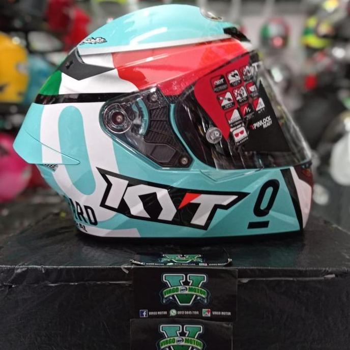 HELM KYT TT COURSE FLUX DALLA PORTA