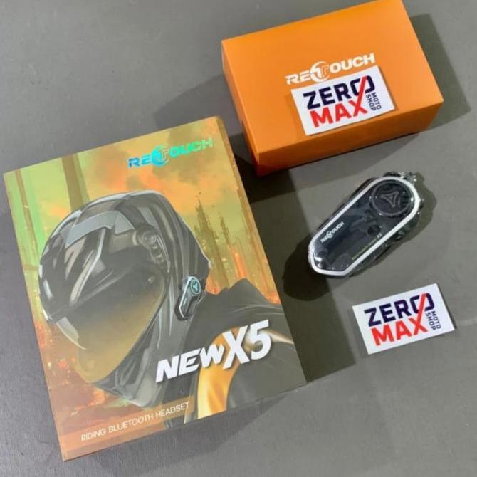 Interkom Intercom Helm ReTouch X5 Bluetooth Headset