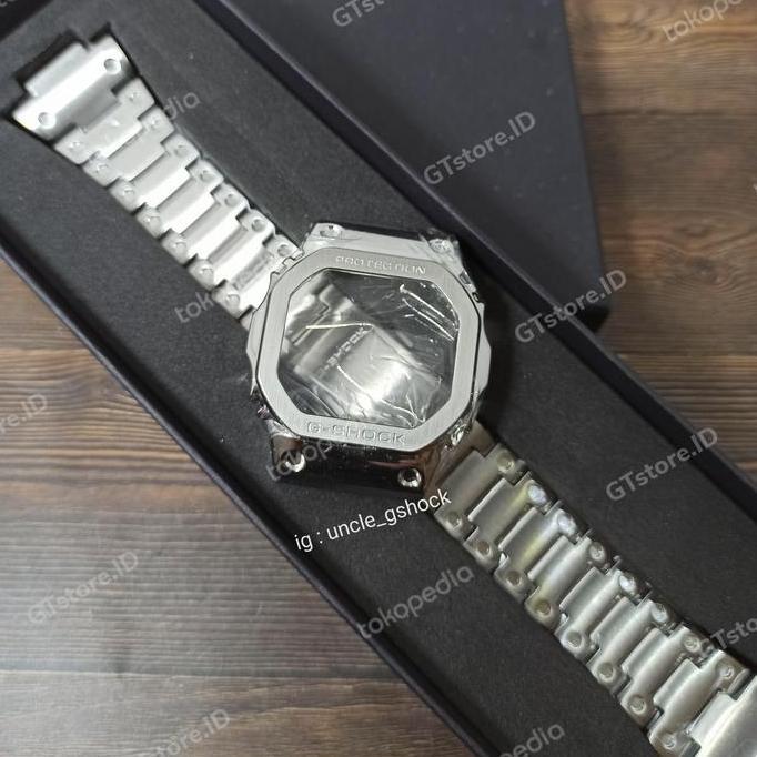BnB bezel n band steel G-shock dw-5600/dw5600/gw-b5600/gwx-5600
