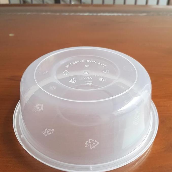 thinwall mangkok 650ml thinwall bulat 650ml