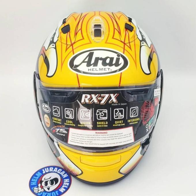 ARAI RX7X KR AMERICAN EAGLE KENNY ROBERTS