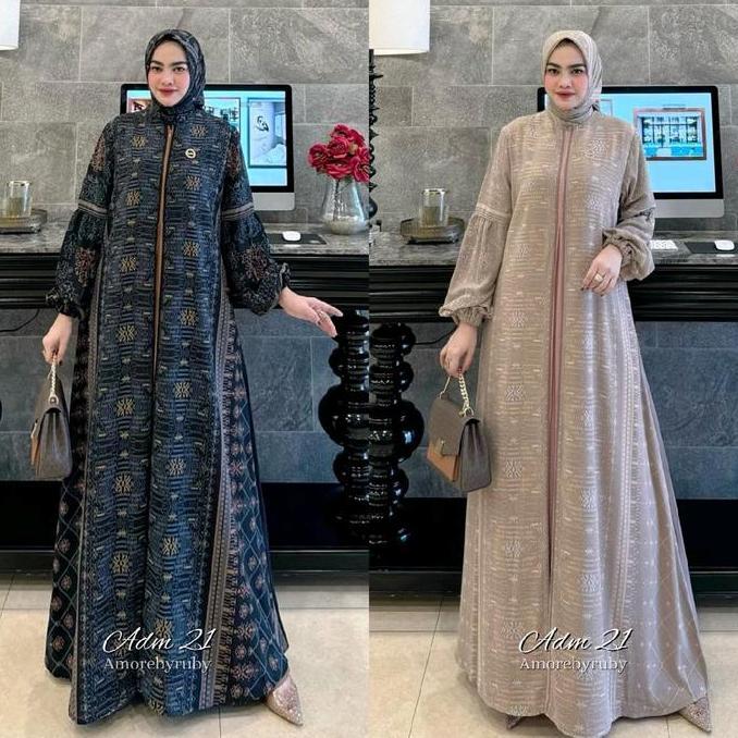 Set Rania Hijab Gamis Original Amorebyruby