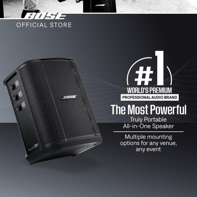 Bose S1 Pro+ Portable Bluetooth Wireless Karaoke Party Speaker System