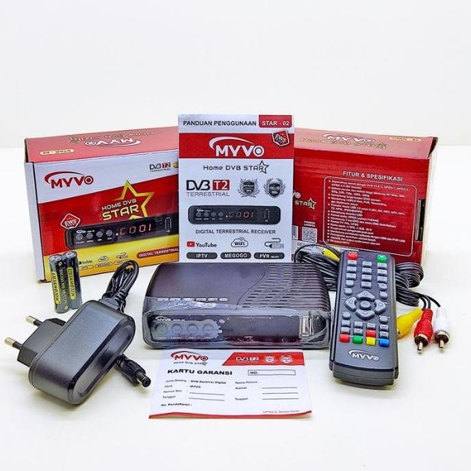 SET TOP BOX DIGITAL MYVO STAR 02/STB MYVO STAR 02 FULL HD