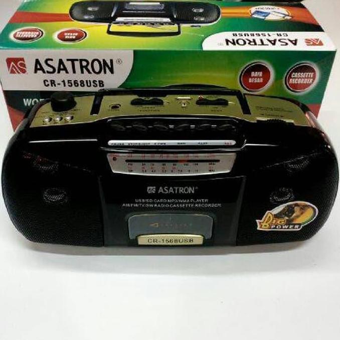 Tape Radio Kaset Asatron 1568 Usb Kualitas Terbaik Harga Termurah